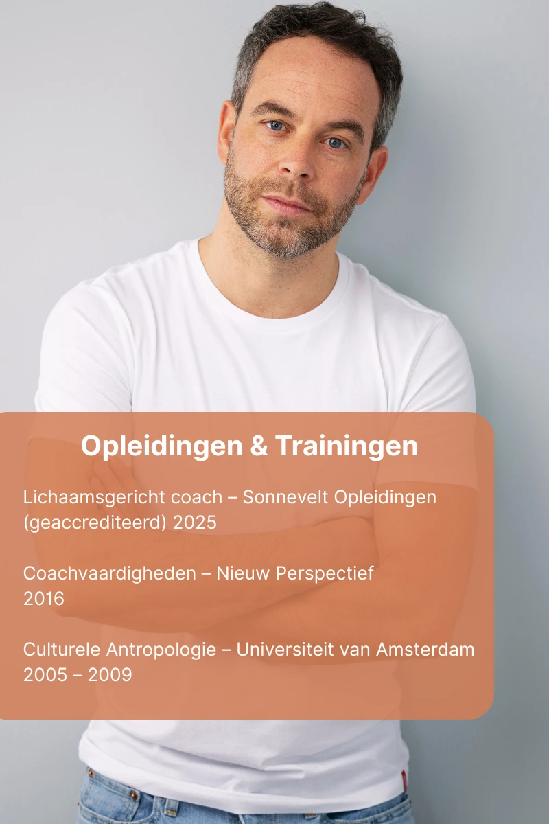 Arthur Bredemeijer – lichaamsgericht coach in Amsterdam